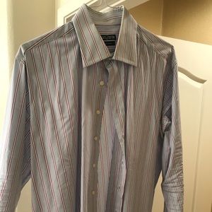 Cafe cotton exclusive button up t shirt